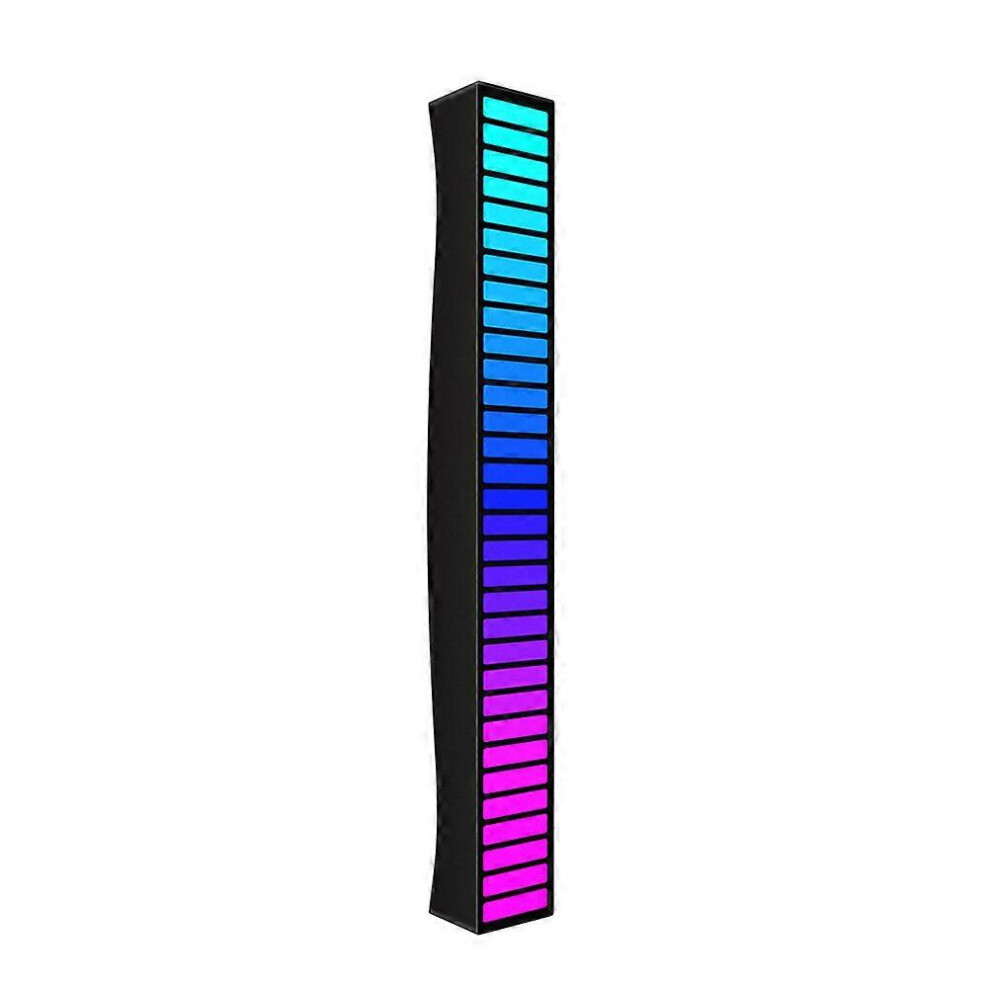 (As Show, One Size) Rhythm Lamp Rgb 32-Led Usb Powered Car Night Atmosphere Ornament Light 5451560065827