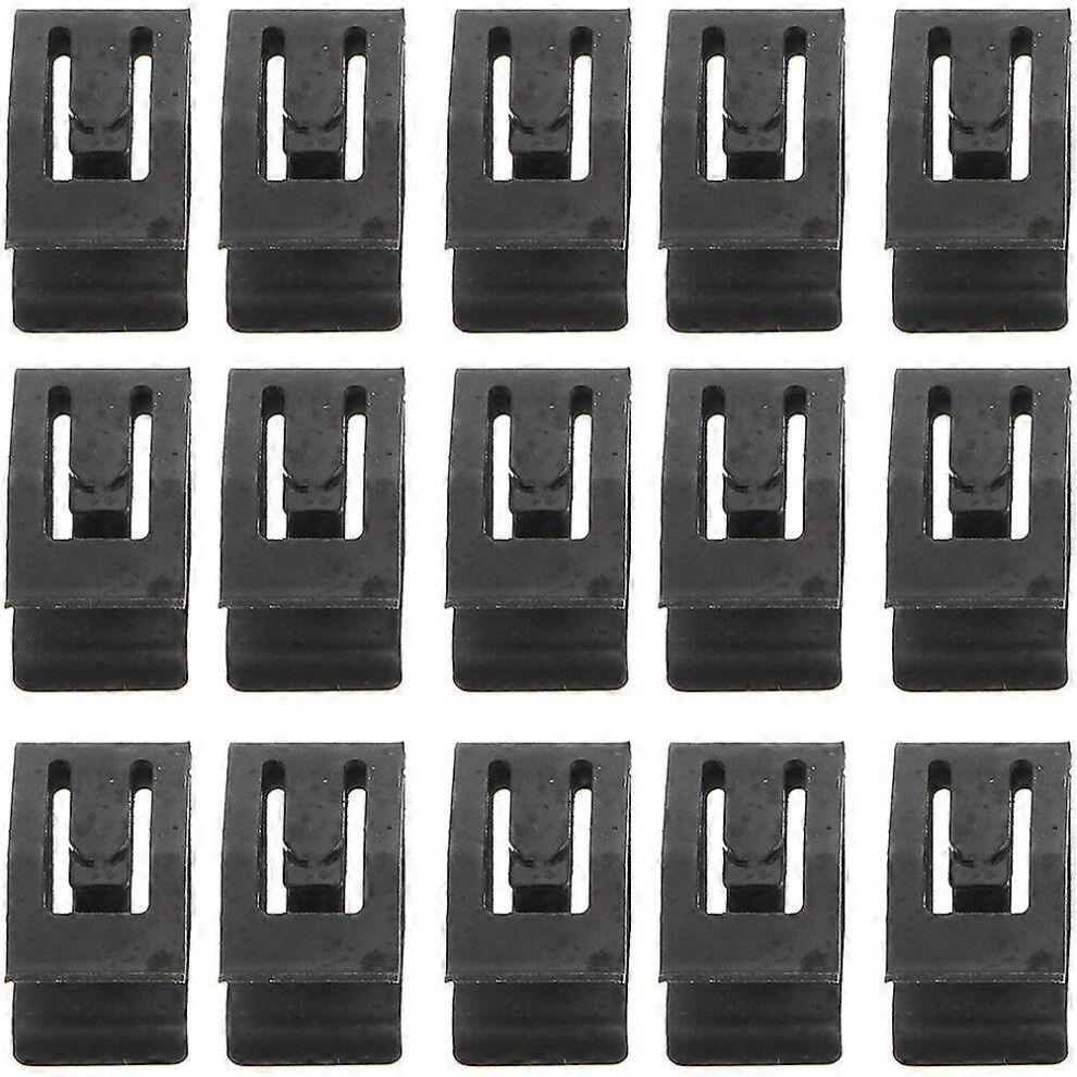Kricely (As Show, One Size) 80Pcs Bumper Clip Center Console Clip Front Console Trim Body Trim Retainer