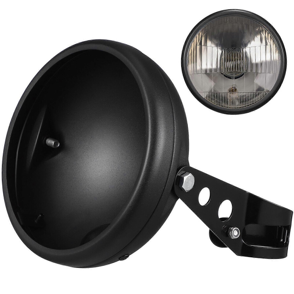 (As Show, One Size) Headlight Housing Motorcycle Headlight Mount Led Headlamp Housing And Brackets 5453679715747