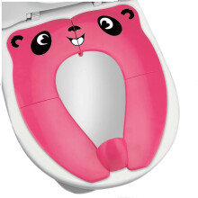 (As show, One size) Children's Toilet Seat, Foldable Toilet Trainer For Travelling, Portable Travel Toilet Seat