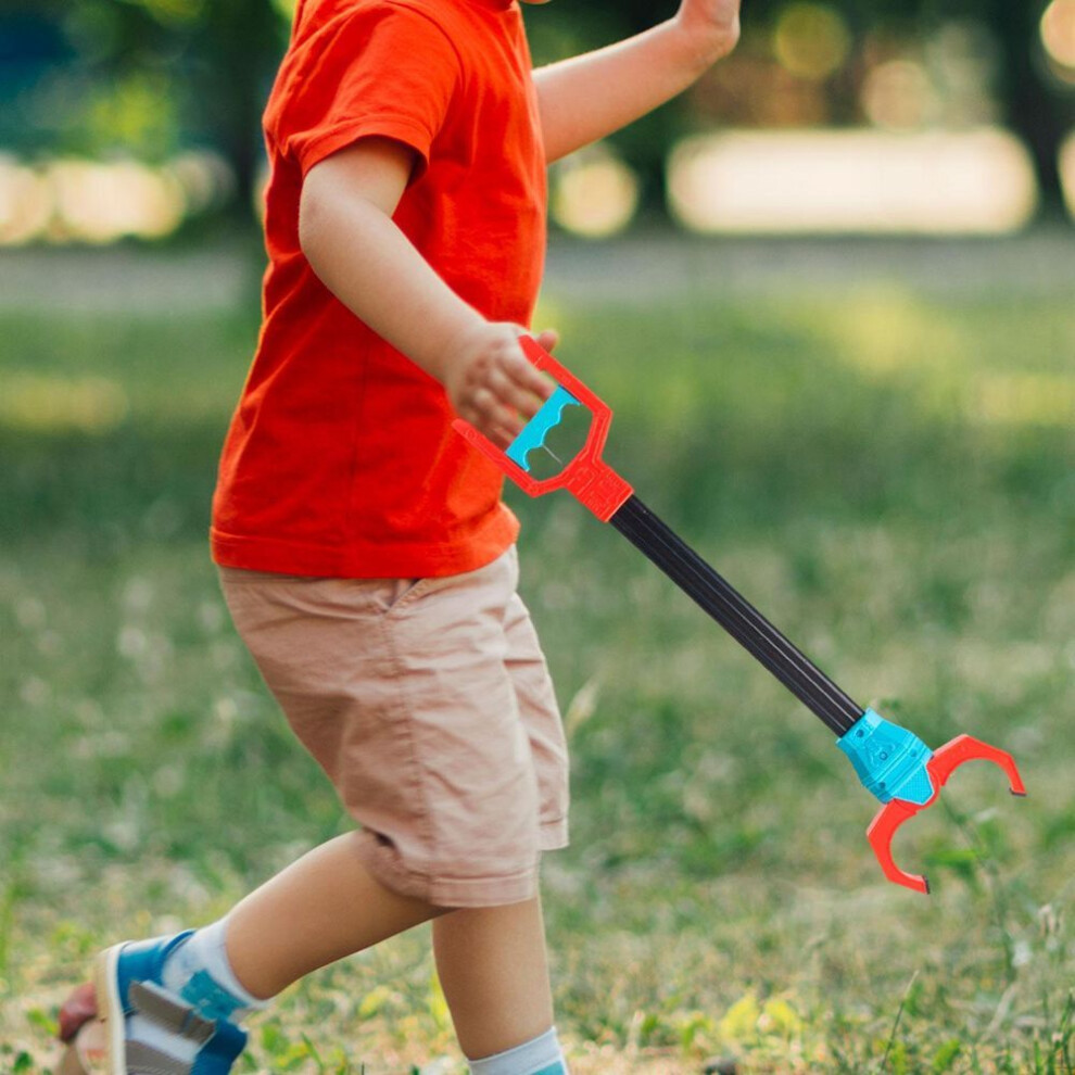 (red) Children Intelligence Grabber Litter Picker Toys Kids Grabbing Pick Up Toy Interactive