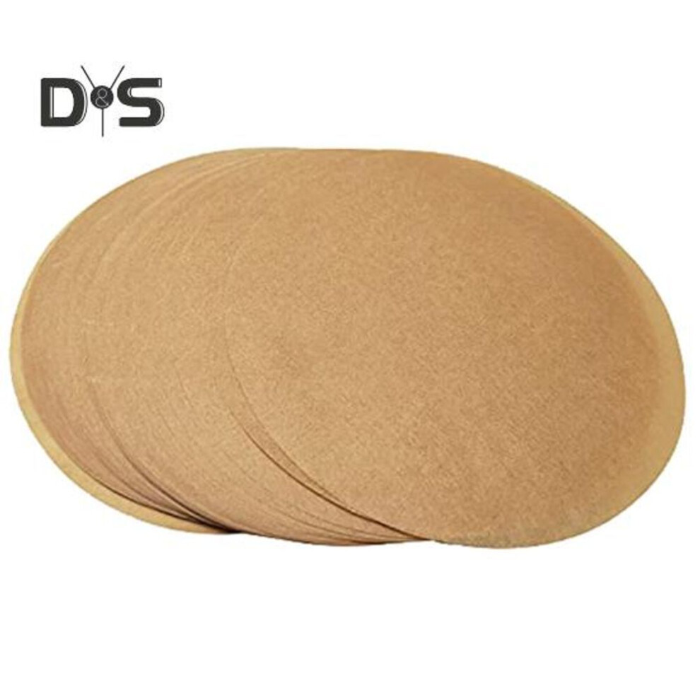 (brown, 10cm Round) 200pcs Heat-resistant Burger Patty Paper Meat Separator Eco-friendly Bbq Meat Pancakes Liner Paper