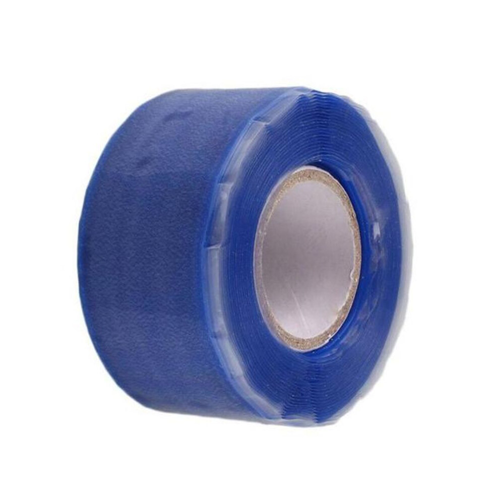 (blue, 1.5m) Super Strong Waterproof Tape Stop Leaks Seal Repair Tape Performance Self-fluxing Silicone Tape Adhesive Insulating Duct Tapes