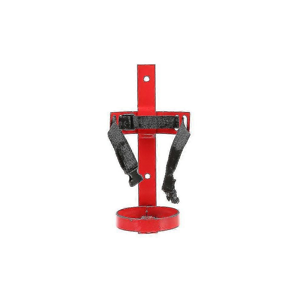 (As Show, One Size) Universal Fire Extinguisher Bracket Fire Extinguisher Holder Wall Mount Rack 5061696795606