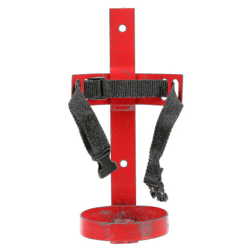 (As show, One size) Universal Fire Extinguisher Bracket Fire Extinguisher Holder Wall Mount Rack 2