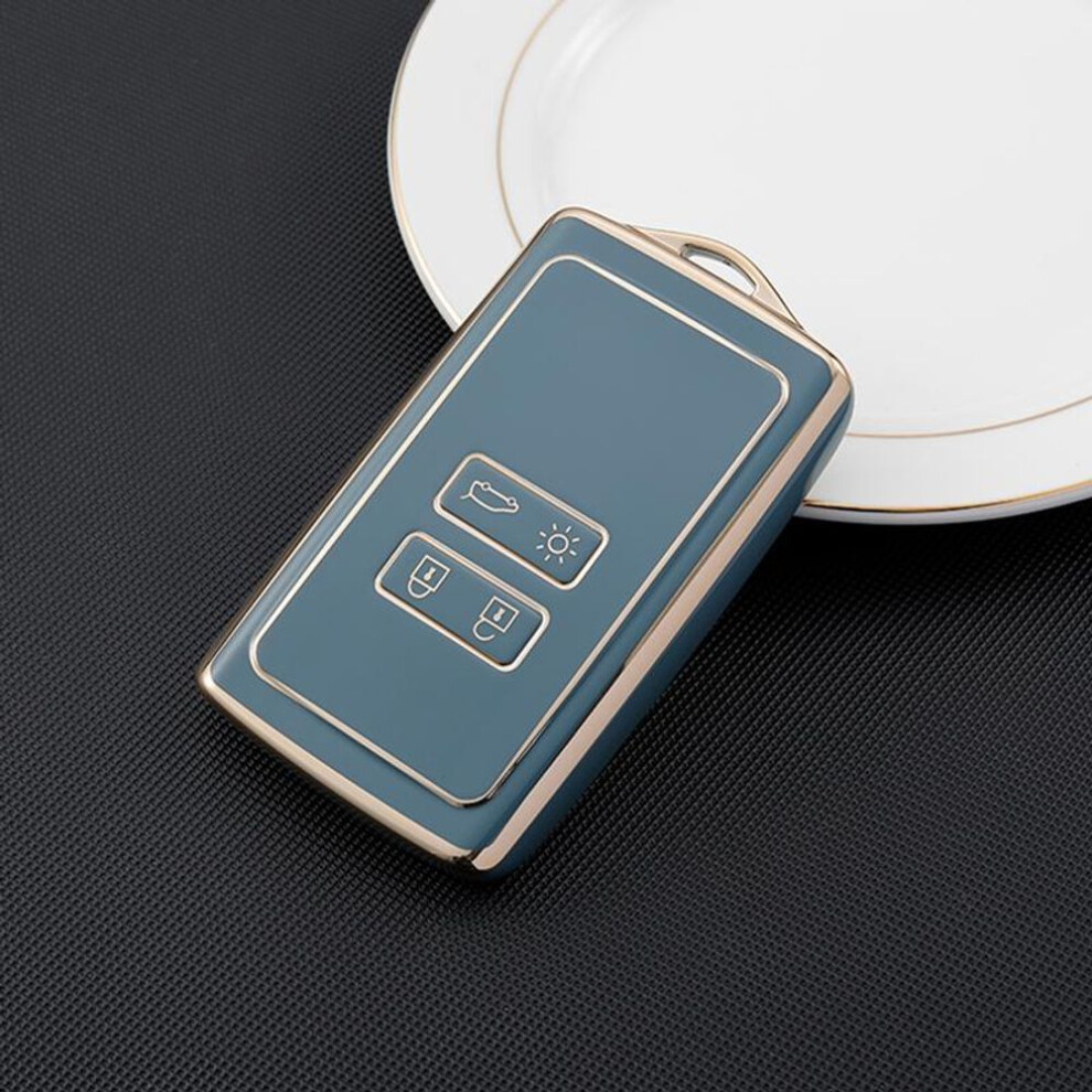 (Other) Tpu Car Remote Key Case Cover Shell For Renault Koleos Kadjar Megane Clio Captur Talisman Espace Kangoo Sandero Fob Accessories