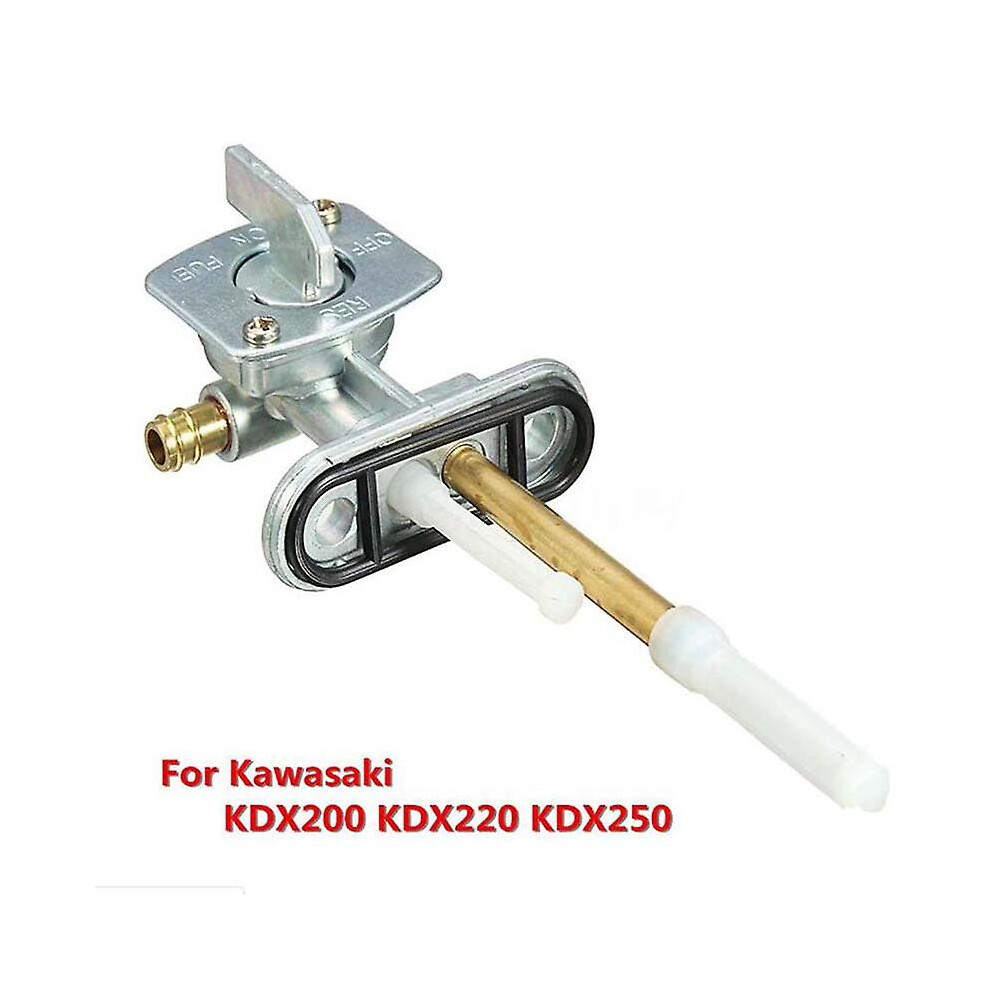 (As Show, One Size) Gas Fuel Tank Valve Petcock Switch Assembly For Kawasaki Kdx200 Kdx220 Kdx250 Shytmv 6953460329539