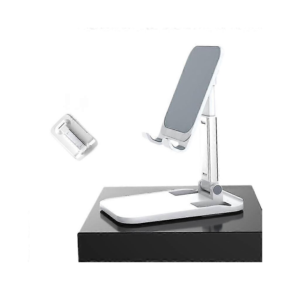 (As Show, One Size) Shxx Foldable Phone Stand For Desk - Height Adjustable Cell Phone Holder Portable Cellphone Cradle Desktop Dock Compatiblea99-58 Not,Specified 6953460333758