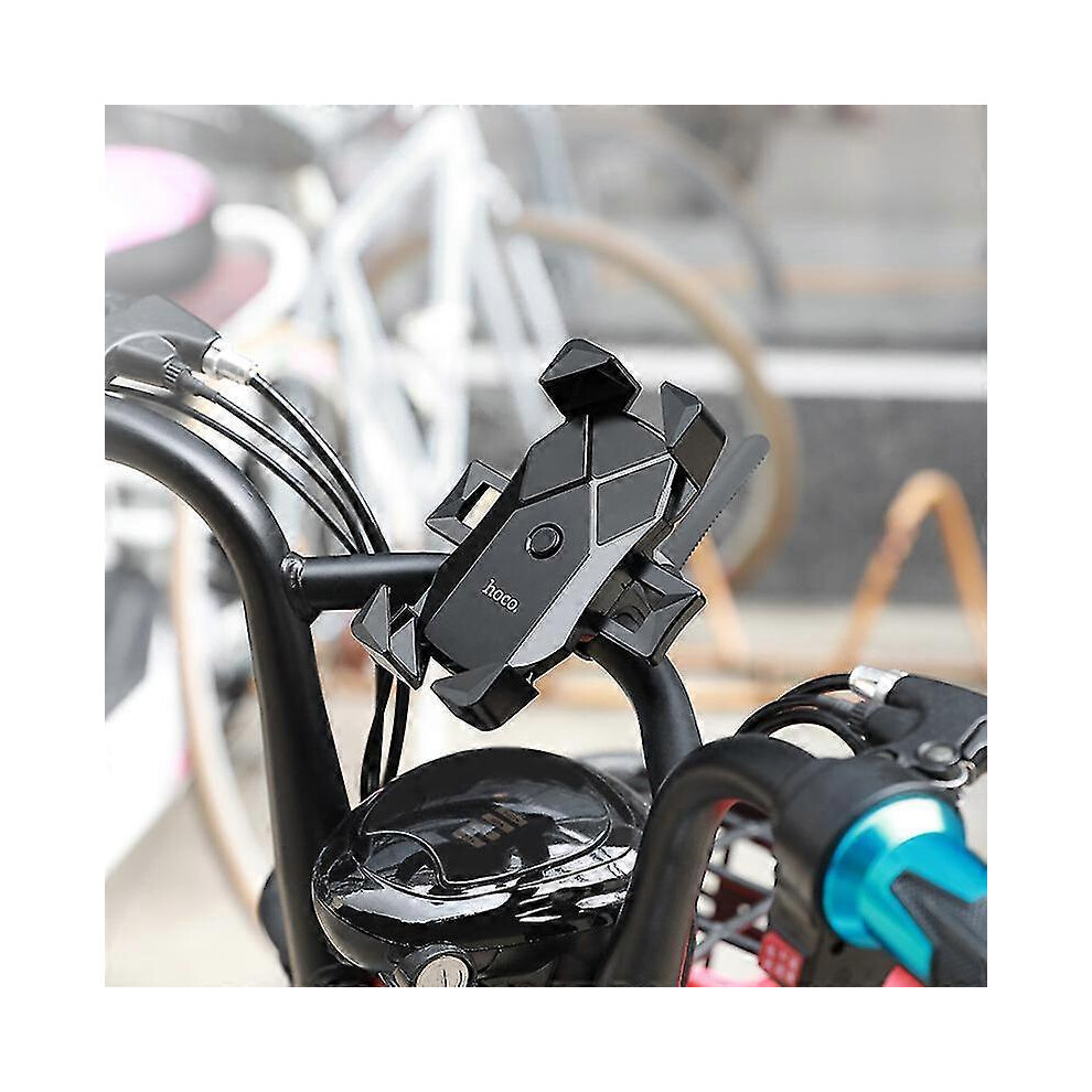 (As Show, One Size) Hoco. Ca58 Light Ride One-Button Bicycle Motorcycle Universal Bracket Riding Mobile Phone Navigation Special Bracket Wy-Za61 Not,Specified 6953460332577