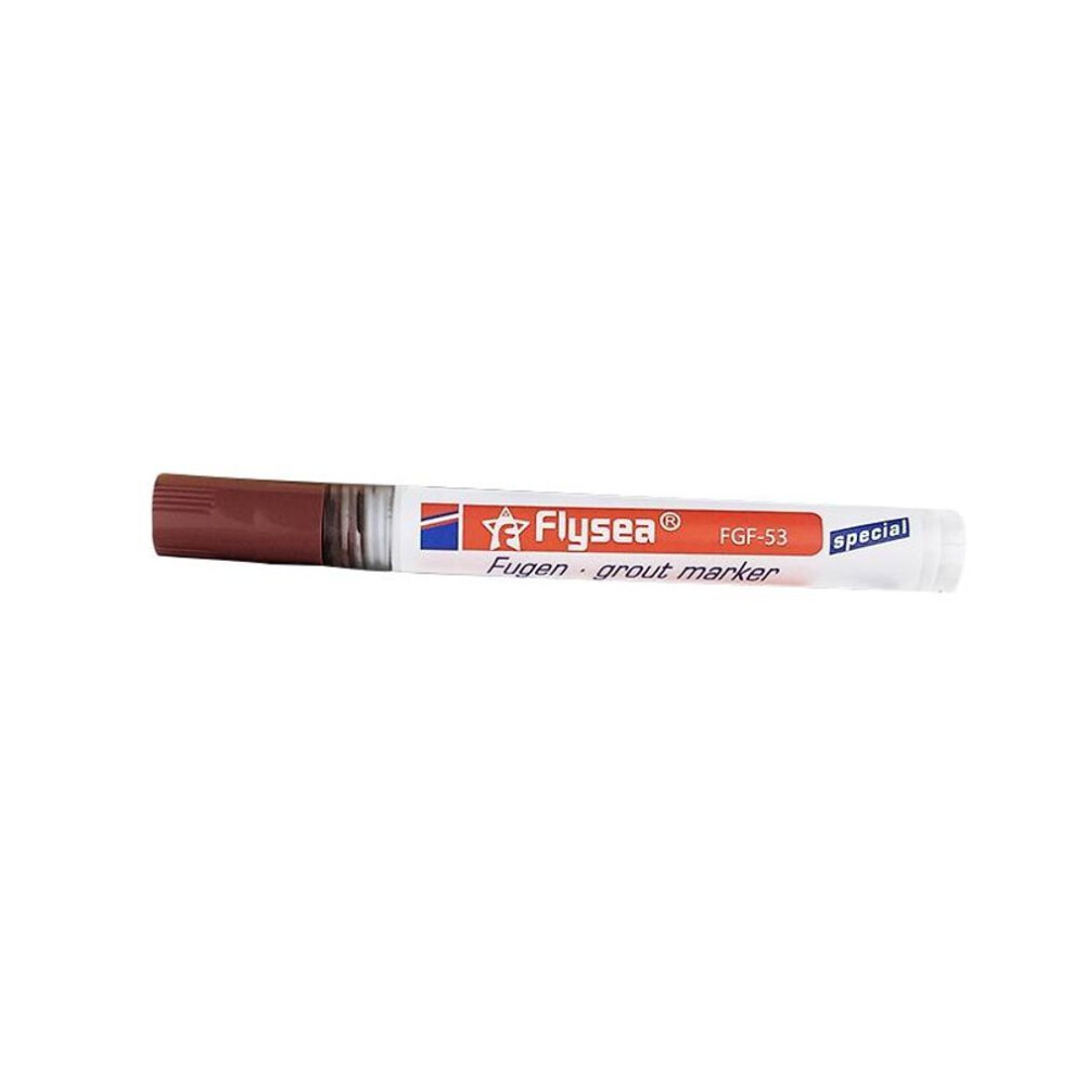 (brown, 140*15mm) 1pcs Tile Grout Pen Grout Restorer Marker Pens Grout Maker For Restore And Renew Dingy Stained