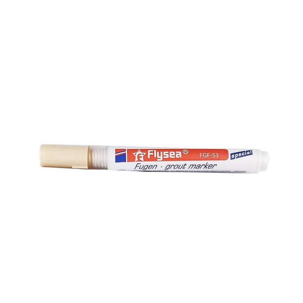 (beige, 140*15mm) 1pcs Tile Grout Pen Grout Restorer Marker Pens Grout Maker For Restore And Renew Dingy Stained