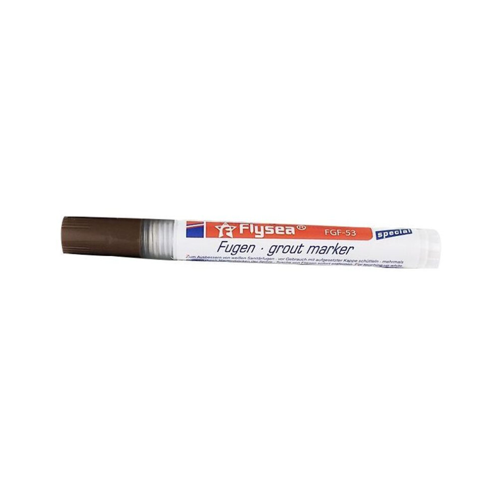 (coffee, 140*15mm) 1pcs Tile Grout Pen Grout Restorer Marker Pens Grout Maker For Restore And Renew Dingy Stained