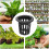 100 Pack 2.36 Inch Cups Slotted Mesh Wide Lip Filter Plant Net Pot 9
