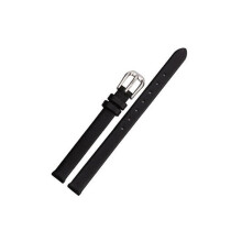 (black, 16mm) Thin Genuine leather Bracelet Strap Wrist Belt With Pin Buckle Women Watch Band