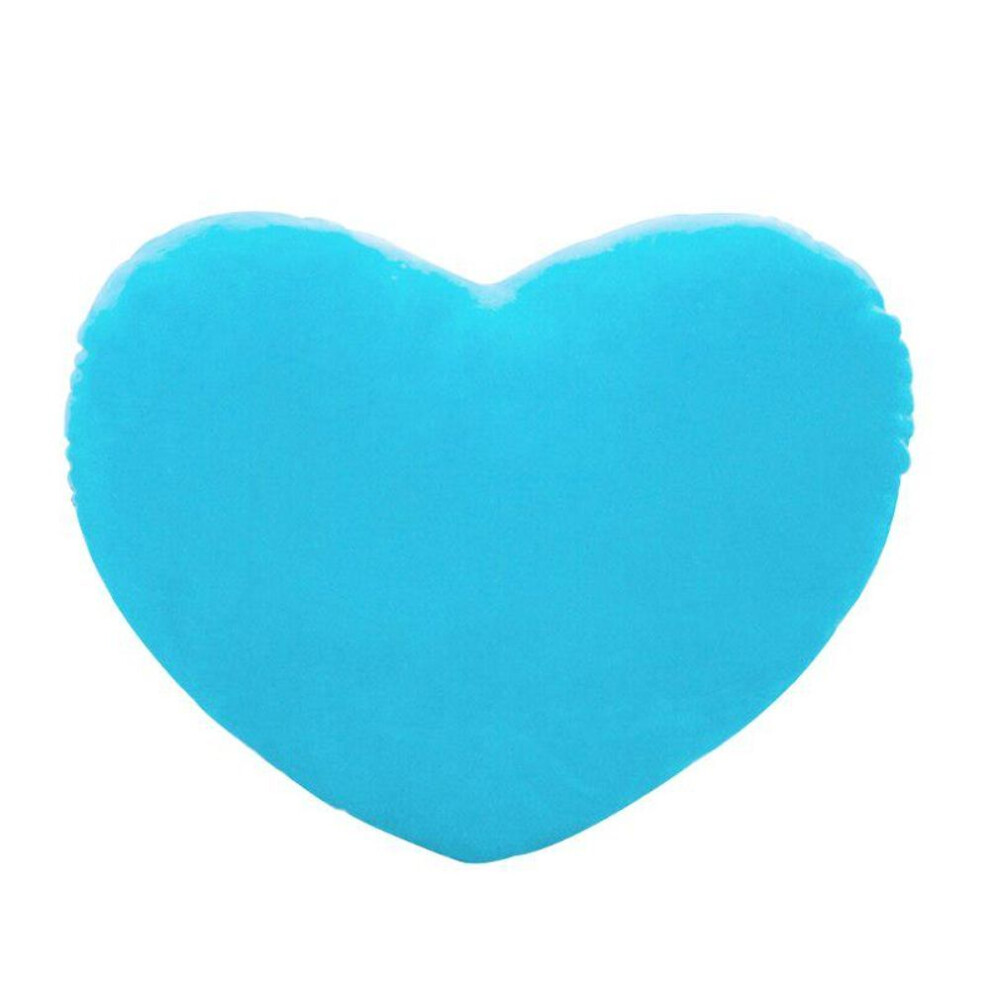 (sky blue, 20cm) 15/20/30cm Heart Shape Decorative Throw Pillow Pp Cotton Soft Creative Lover Gift