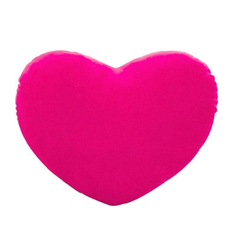 (rose red, 15cm) 15/20/30cm Heart Shape Decorative Throw Pillow Pp Cotton Soft Creative Lover Gift