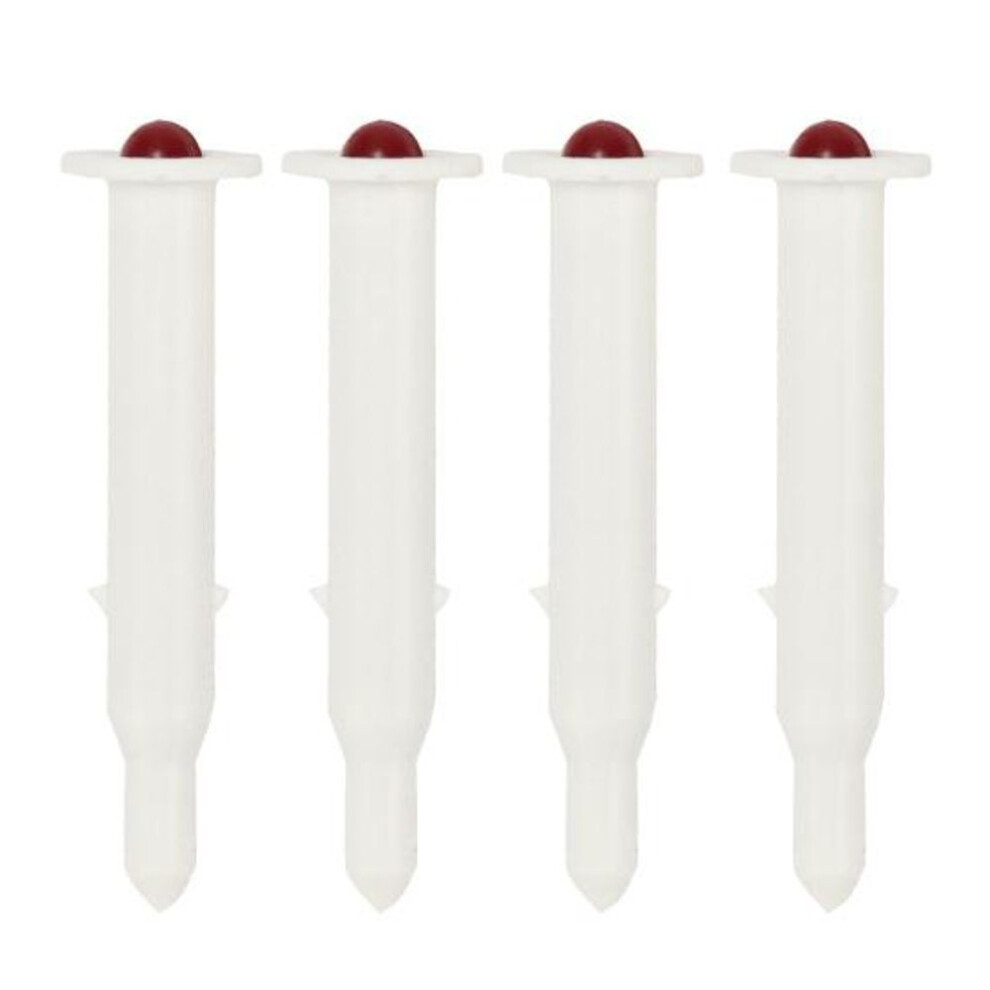 4pcs Turkey Temperature Meters Strong Stability Measurement Nonreusable Universal Pop-up Picnic Barbecue Thermometers Timers Kitchenware