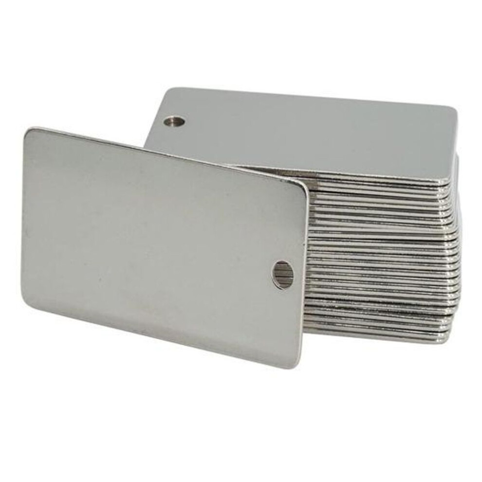 50pcs Aluminum Tree Tags Metal Plant Labels Rustproof Anti-oxidation Waterproof Widely Used Outdoor