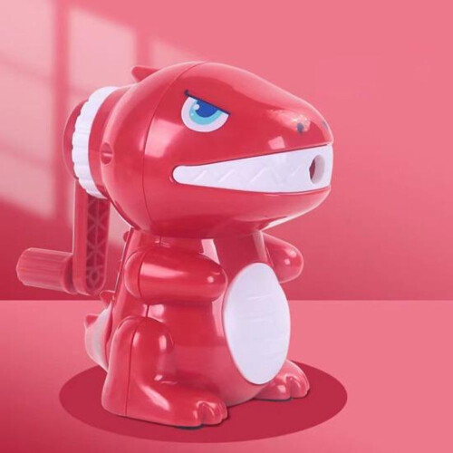 (green) Dinosaur Pencil Sharpener Cartoon Manual Pencils Easy Sharpener Small Lightweight Learning 1