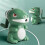 (green) Dinosaur Pencil Sharpener Cartoon Manual Pencils Easy Sharpener Small Lightweight Learning 7