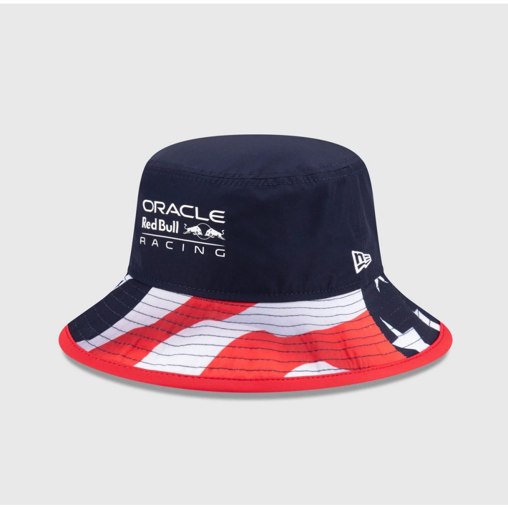 Red Bull 2024 Racing New Era Us Edition Bucket Hat Blue,White,Red