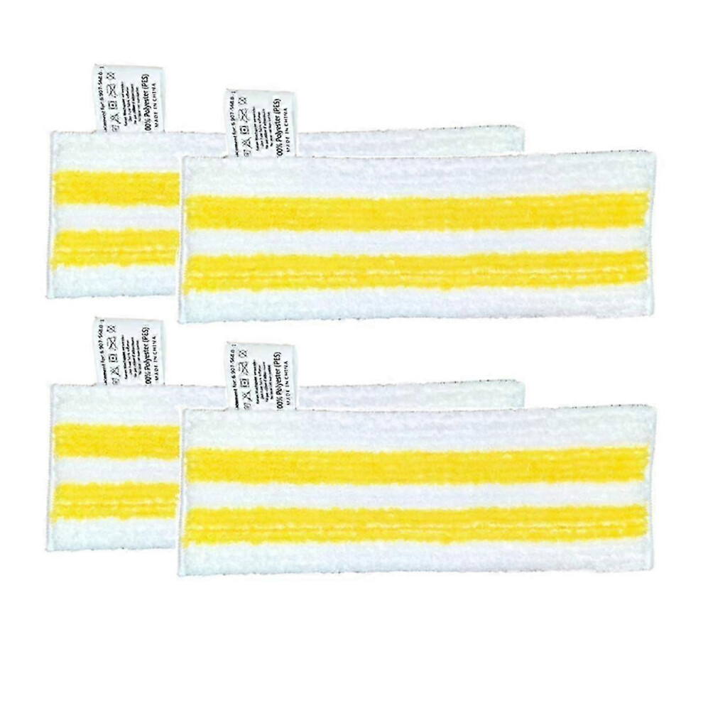 (As show, One size) 4 Pack Microfibre Floor Cloth Set Sanding Floor Cloth Set for Easyfix Sc2 Sc3 Sc4 Sc5 Floor Nozzle