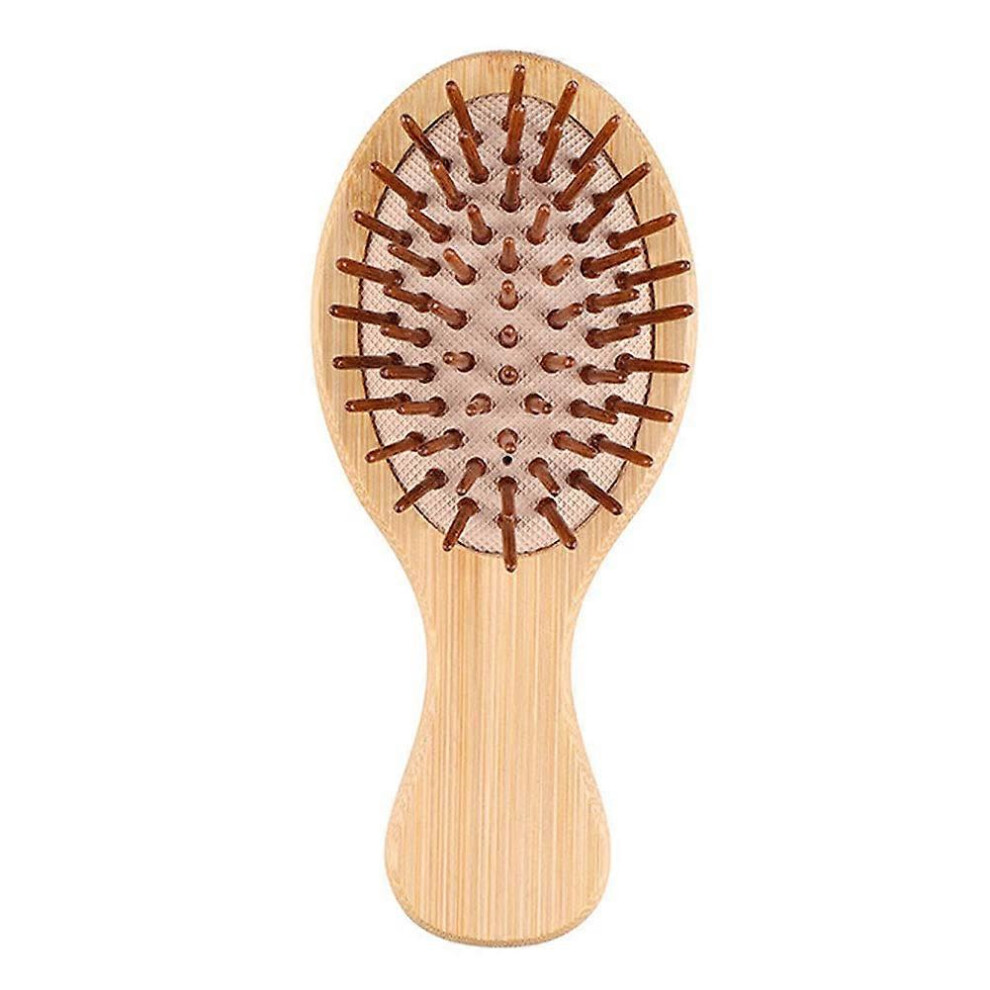 (As show, One size) Wooden Hairbrush Air Cushion Comb Detangling Scalp Massage Brush Anti Static Hairdressing