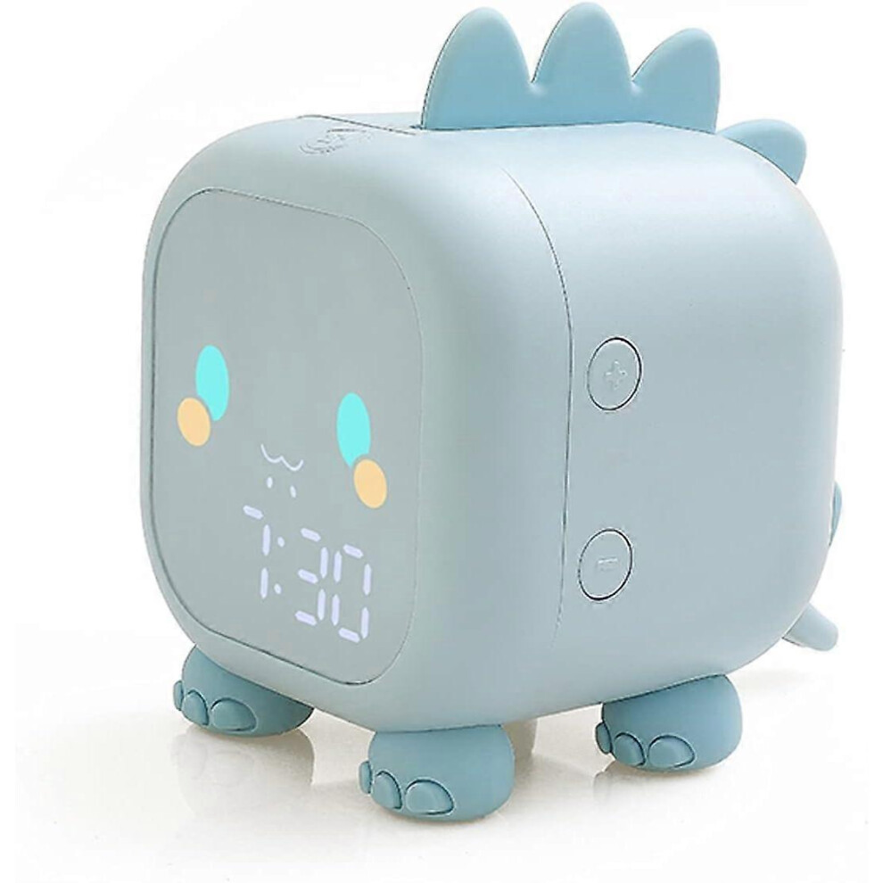 (As show, One size) Alarm Clocks New Cute Children's Electronic Alarm Clock Wake Up Device Dinosaur