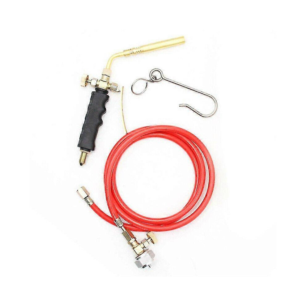 (As Show, One Size) Mapp Gas Torch Hose Plumbing Turbo Burner Propane Soldering Brazing Welding 5061696782538