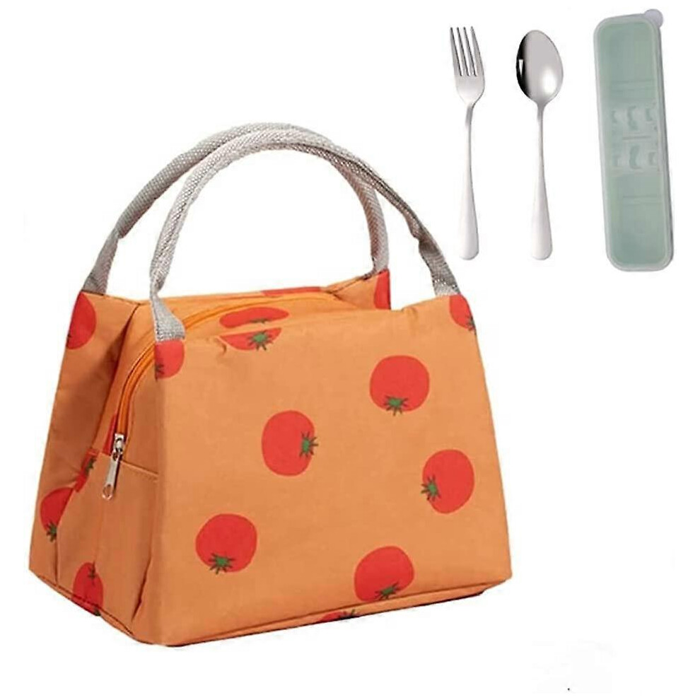 Konhill (As Show, One Size) Insulated Lunch Bag For Women And Men,,Reusable Meal Prep Lunch Box For Work,Adult Portable Tote Lunchbox With Comfortable Handle