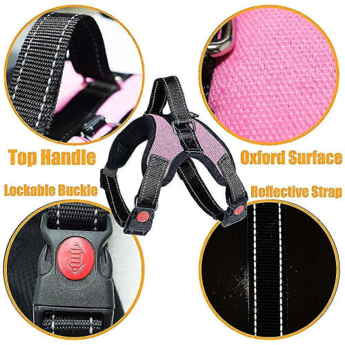 (As show, One size) No Pull Breathable Adjustable Comfort Free Lead Included For Small Medium Large 2