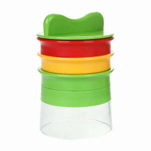 (As show, One size) Kitchen Spaghetti Vegetable 4 In 1 Manual Spiral Sharpener