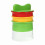 (As show, One size) Kitchen Spaghetti Vegetable 4 In 1 Manual Spiral Sharpener 1