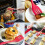 (As show, One size) 10-piece Kitchen Baking Non-stick Silicone Cookware Set (blue) 4