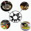 (As show, One size) 10-piece Kitchen Baking Non-stick Silicone Cookware Set (blue) 3