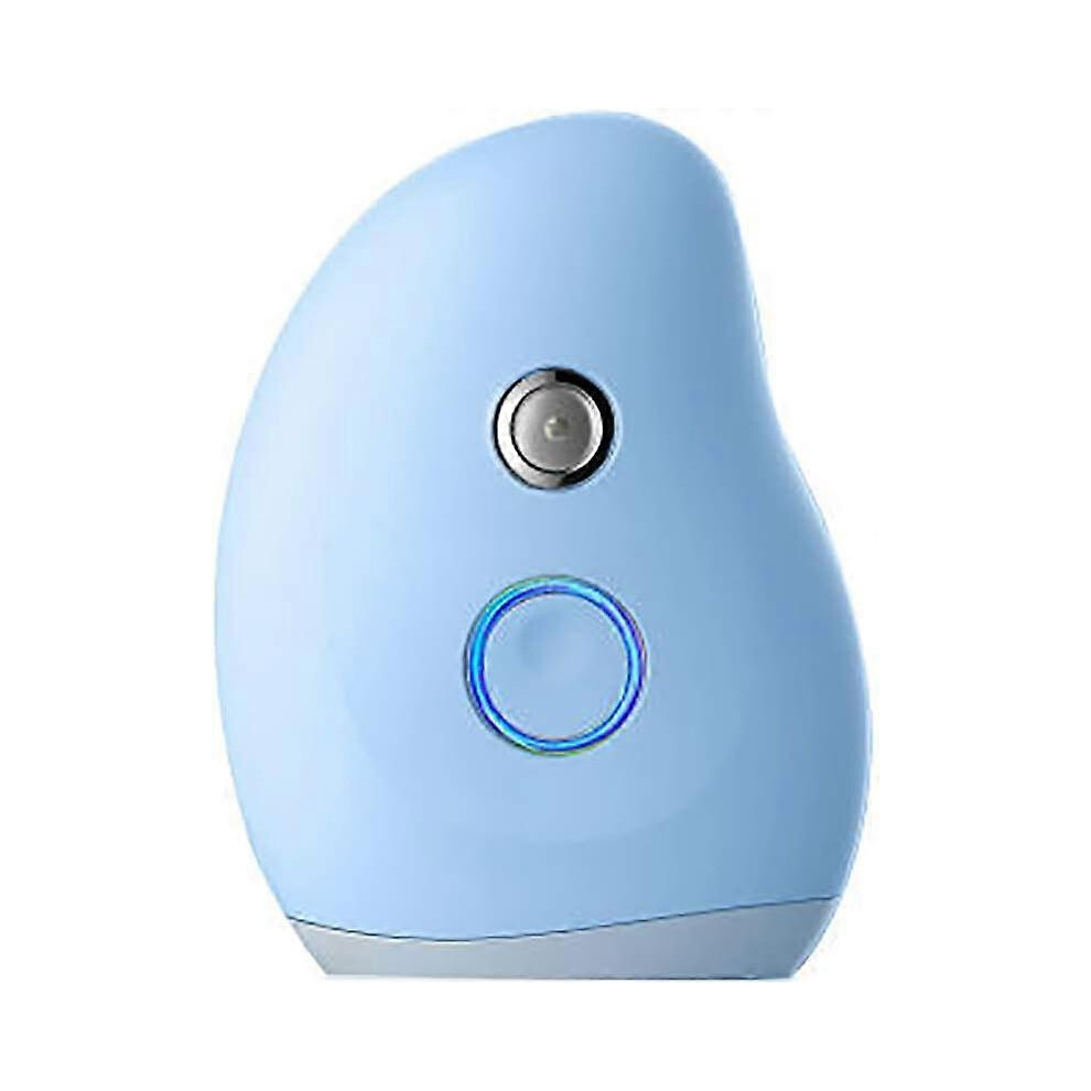 Blue (As Show, One Size) Portable Handheld Mini Water Replenishment Instrument Nano Spray Facial Humidifier,