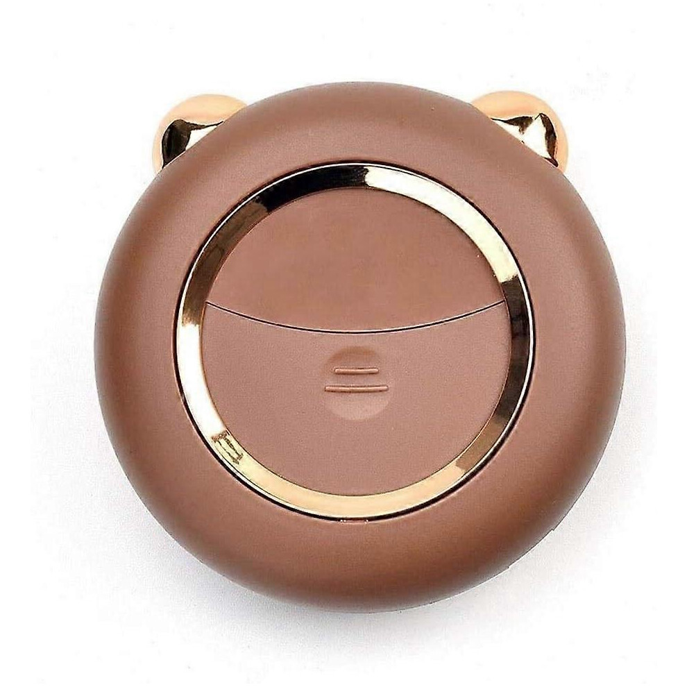 Brown (As Show, One Size) Facial Steamer Best Professional Nano Ionic Warm Mist, Home Face Sauna,Portable Humidifier(Brown)