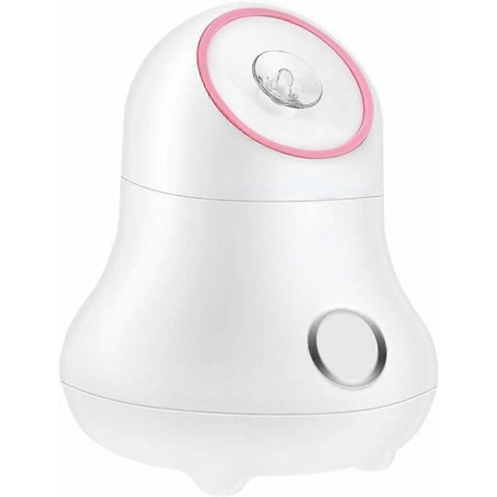 (As show, One size) Electric Face Facial Steamer, Hot Nano Mist Sprayer Face Moisturizer Beauty Humidifier