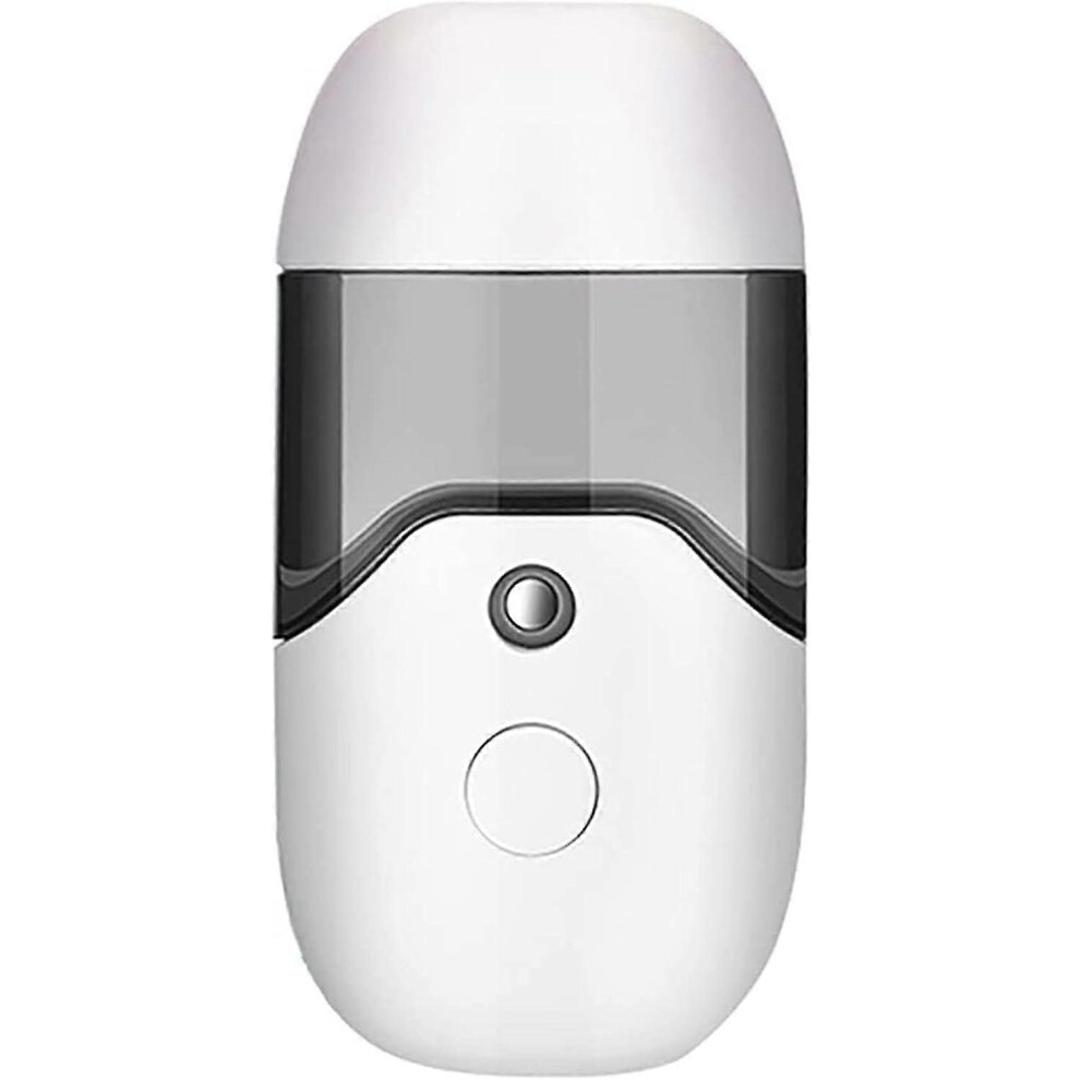 (As show, One size) Handheld Nano Facial Mister Facial Steamer, Cool Mist Mist Sprayer 50ML , USB Rechargeable