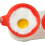 Egg Poacher Plastic Cookware Double Cup Egg Boiler Kitchen Steamed Set Cooker Egg Tools 5