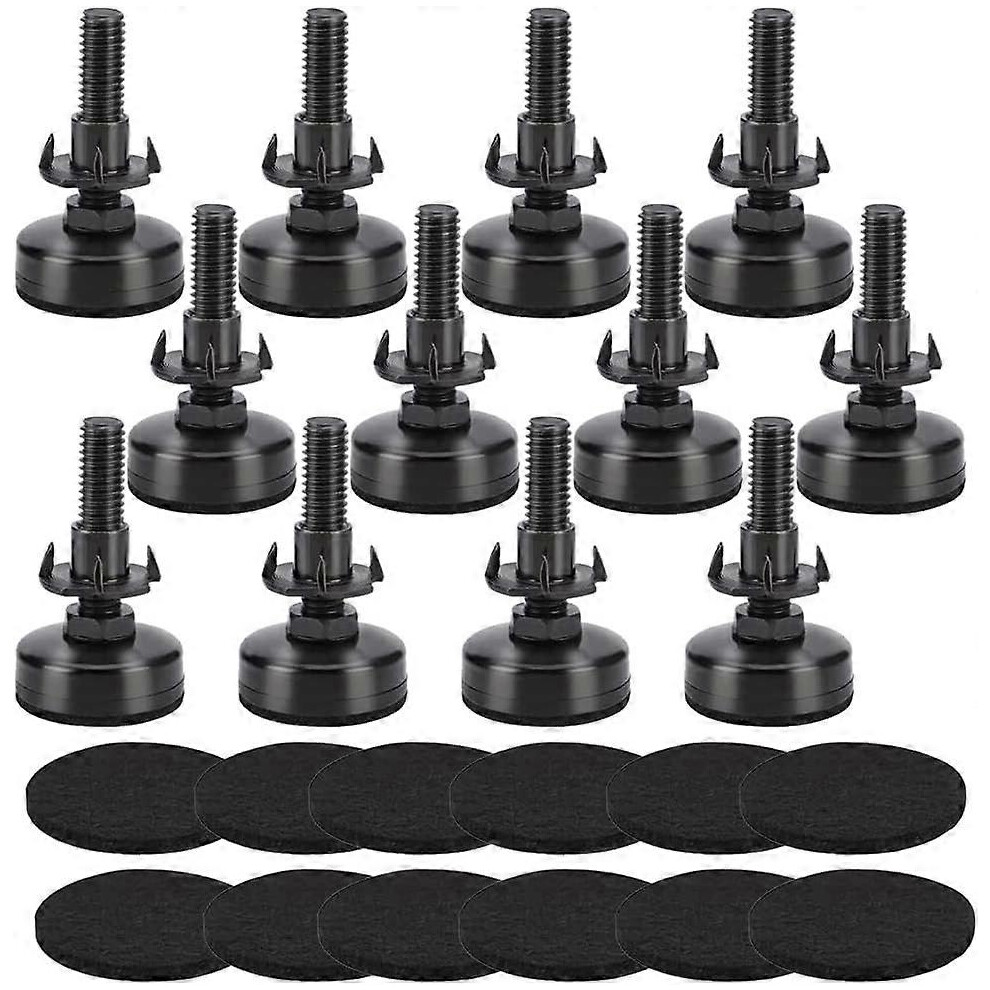 (As Show, One Size) To Withstand Adjustable Feet,Furniture Height Adjustable Feet 12Pcs 5093442645019