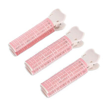 (As show, One size) 3 Packs Volumizing Hair Root Clips, Natural Fluffy Hair Clips(Pink)