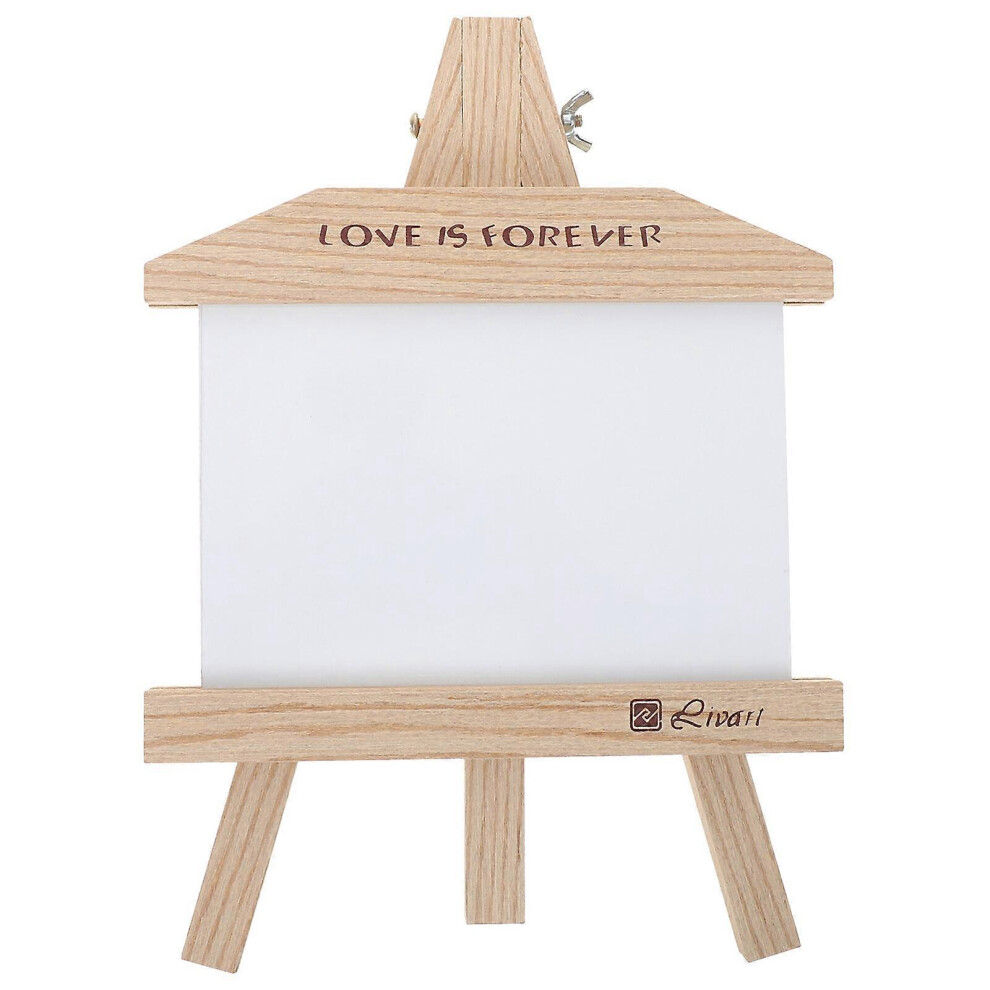 Kricely (As Show, One Size) Sublimation Picture Holder Heat Transfer Printing Picture Frame Wooden Blank Picture Easel