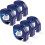 (As show, One size) 6pack Compatible Label Replacement For Label Tape 1