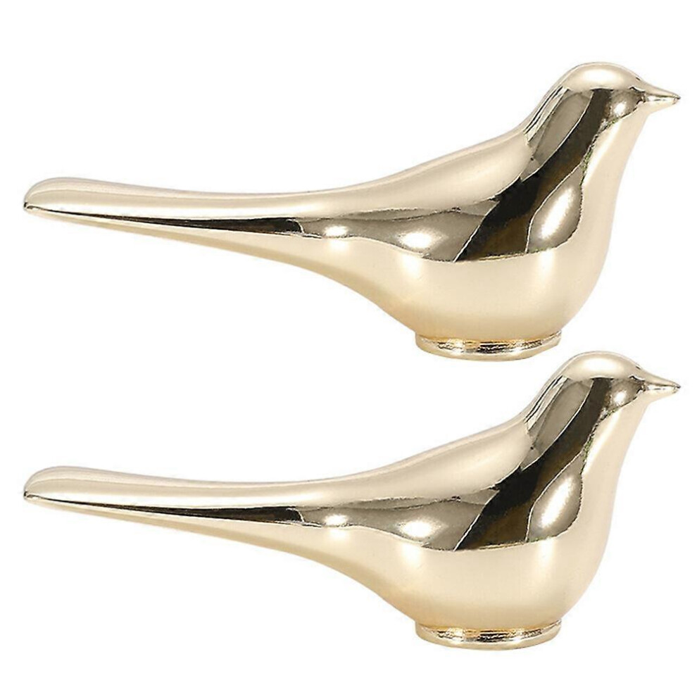 (As Show, One Size) 2Pcs Bird Shaped Pull Handles Metal Cabinet Pull Handle Drawer Door Knob Cupboard Knob 5061698995264