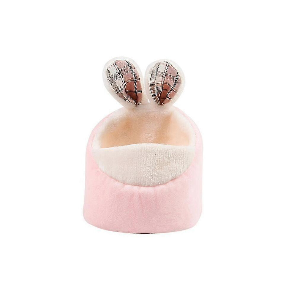(rabbit) Hamster House Pet Warm Nest Mini Winter Flannel Pet Warm Nest (D-583-A)