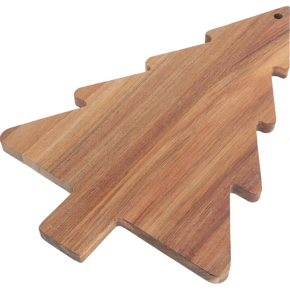 Kricely (As Show, One Size) Kitchen Chopping Board Platter Cheese Vegetables Fruit Tray Christmas Tree Board