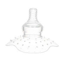 (As show, One size) Breastfeeding Shield Silicone Cover Protective Cover Triangle Protector with Storage Case