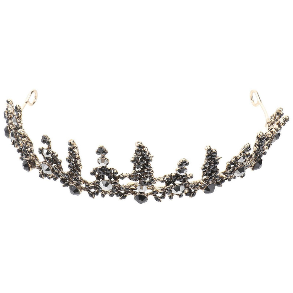 Kricely (As Show, One Size) Vintage Crown Tiara Bridal Crown Headdress Wedding Headpiece Hair Accessories