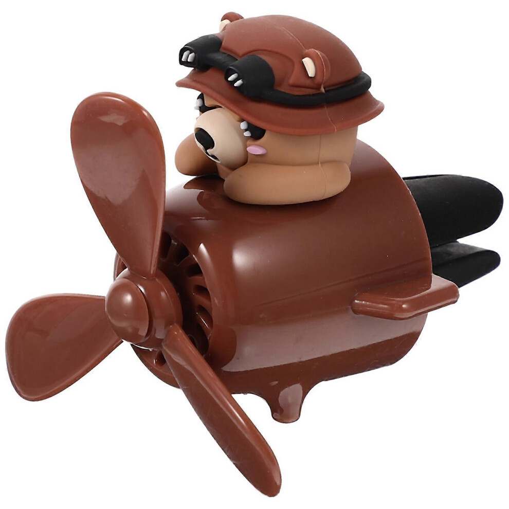 Kricely (, One Size) Cartoon Aroma Decor Car Vent Clips Auto Vent Ornament Cat Aromatherapy Clip Brown